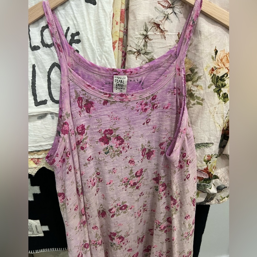 Magnolia Pearl Pink Floral Maxi Dress - Picture 2 of 7